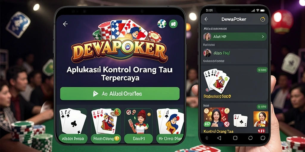 Antarmuka DEWAPOKER yang intuitif untuk kontrol orang tua.